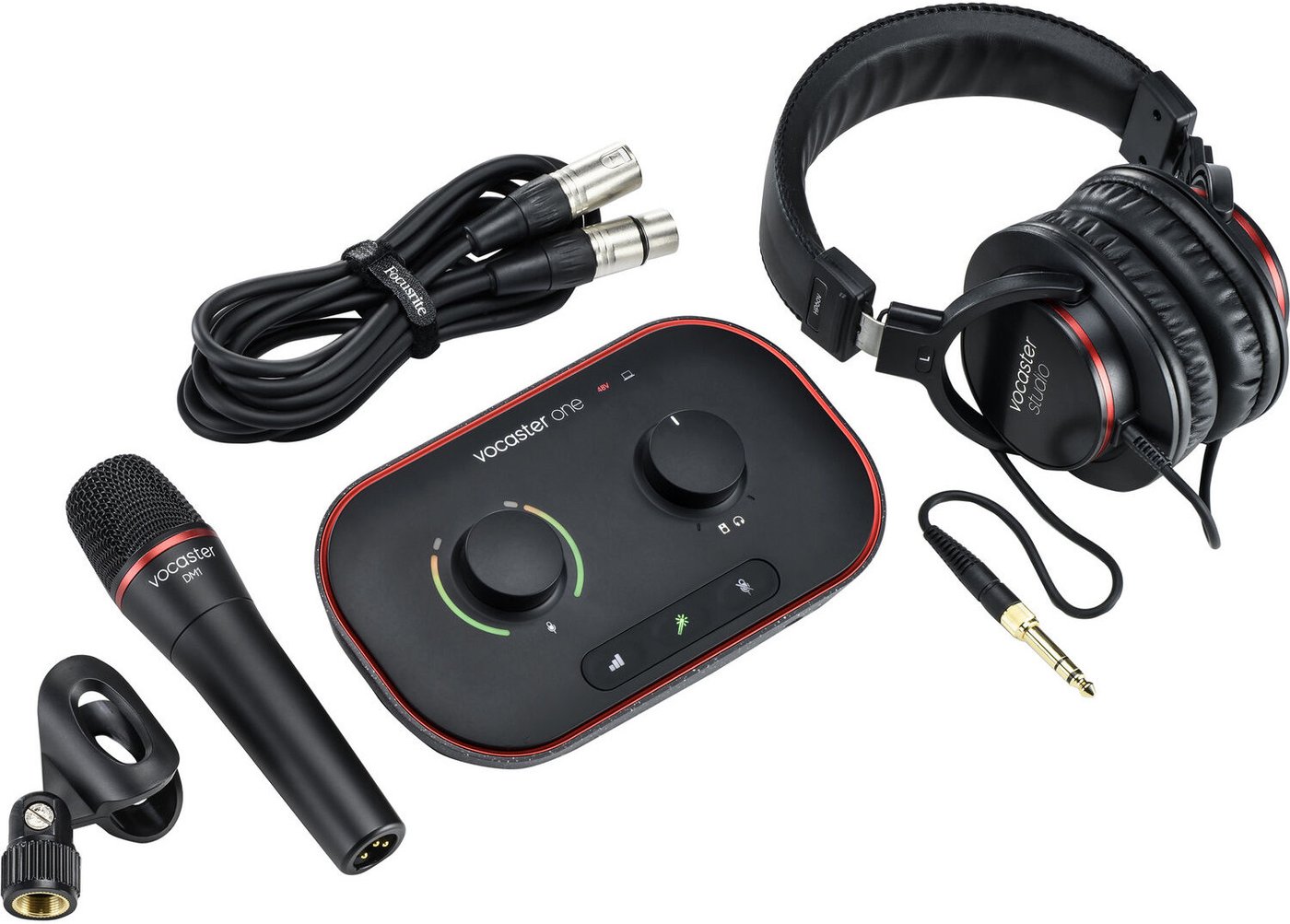 

Комплект для звукозаписи Focusrite Vocaster One Studio