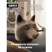 3Д-пазл QBRIX Догикоин Копилка 20011