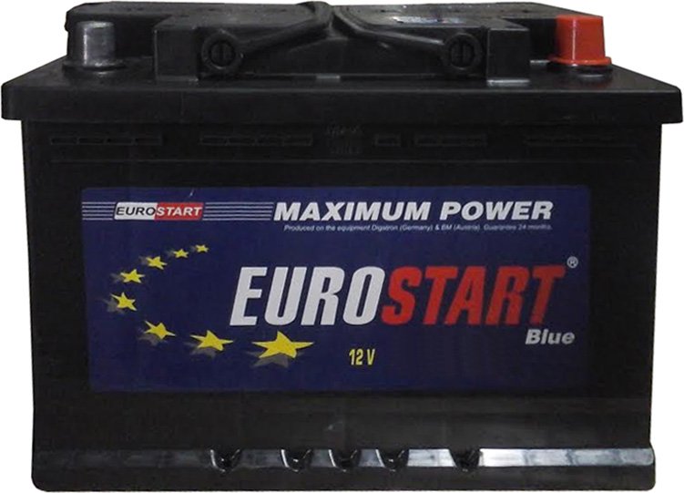 

Автомобильный аккумулятор Eurostart Blue (90 А/ч)