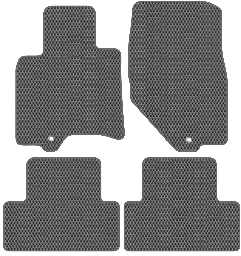 

Комплект ковриков для авто Alicosta Infiniti EX35 (suv) 2007 - 2013 (серый, ромб)