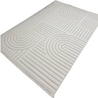 Ковер для жилой комнаты Radjab Carpet Поло Прямоугольник PL 255 12518RK (1.6x3, Cream)