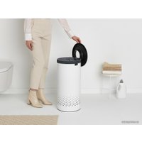 Бак Brabantia 304866 (белый, крышка темно-серая пластиковая)