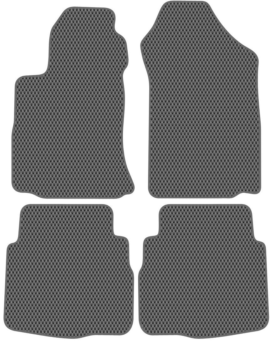 

Комплект ковриков для авто Alicosta Subaru Outback VI (универсал / BT) 2019 - 2022 (серый, ромб)