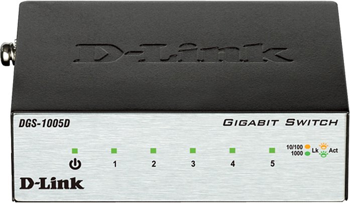 

Неуправляемый коммутатор D-Link DGS-1005D