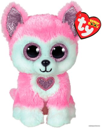 Классическая игрушка Ty Beanie Boo's Щенок Хаски Hunk 36370