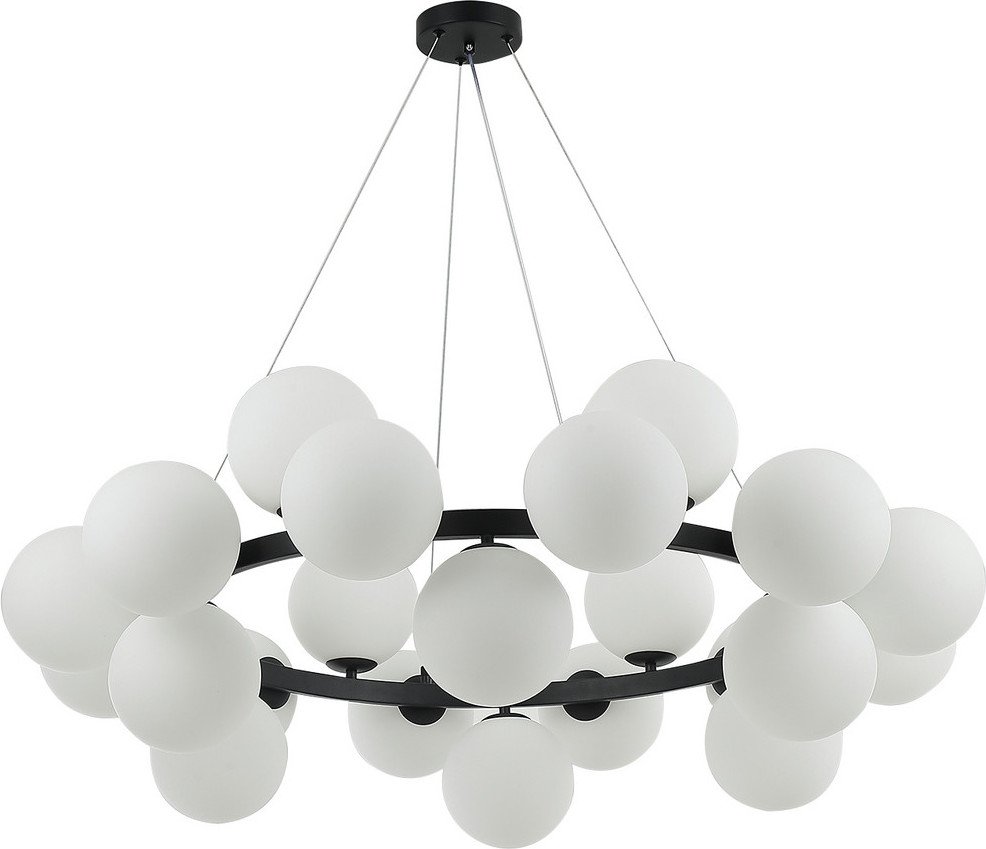 

Подвесная люстра Kinklight Сида 07508-24,19 (черный)