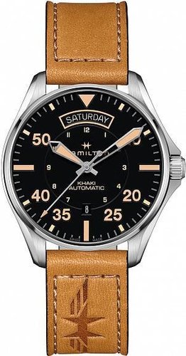 Наручные часы Hamilton Khaki Aviation Pilot Day Date Auto H64645531