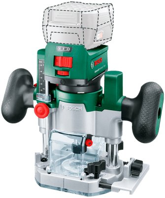 Кромочно-петельный фрезер Bosch AdvancedTrimRouter 06039D5002 (без АКБ, кейс)