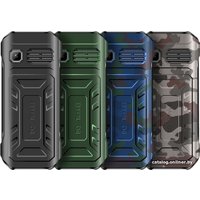 Кнопочный телефон BQ BQ-2824 Tank T (черный)