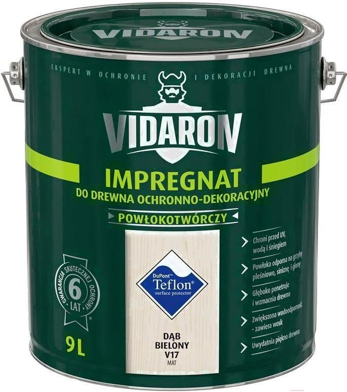 

Пропитка Vidaron Impregnant V17 9 л (дуб беленый)
