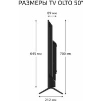 Телевизор Olto 50ST30U