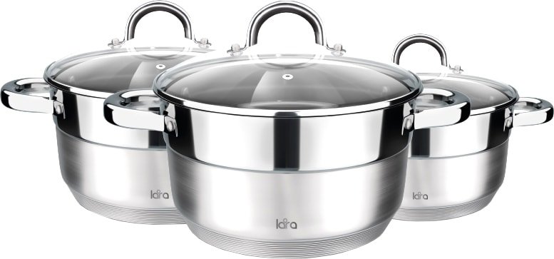 

Набор кастрюль Lara Aurora LR02-112