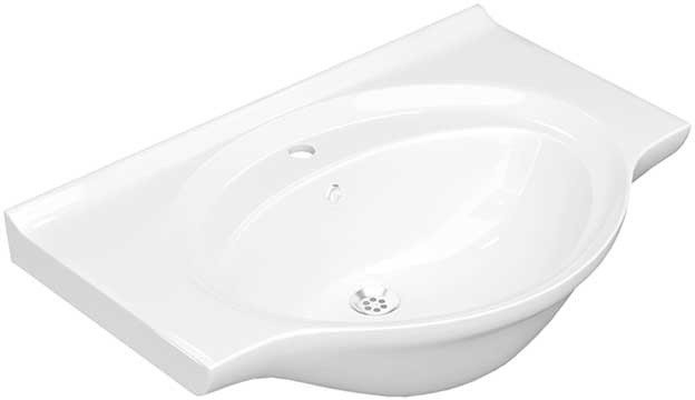 

Умывальник Керамин Капри 75 (мебельный с отверстием и креплением)