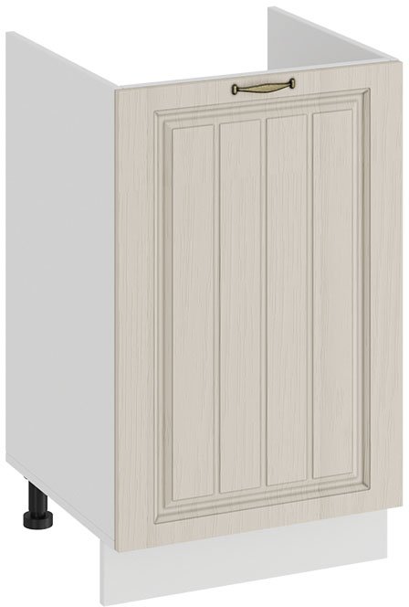 

Шкаф напольный Трия Лина 1Н5М (белый/кремовый)