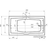 Ванна 1Марка Korsika