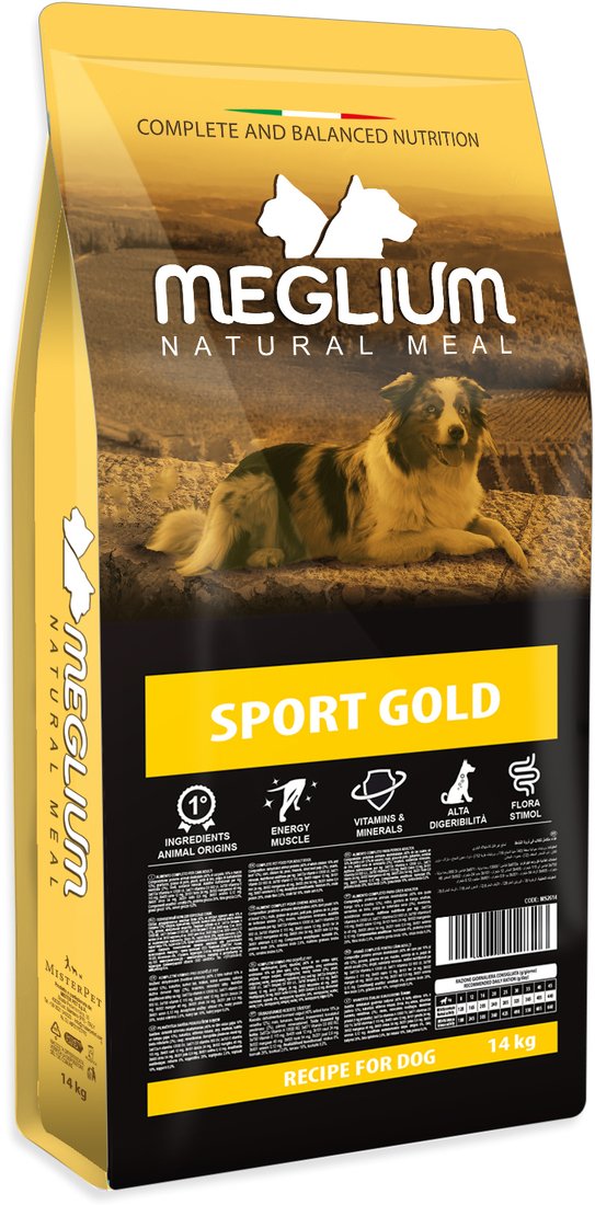 

Сухой корм для собак Meglium Dog Adult Sport Gold MS2614 14 кг