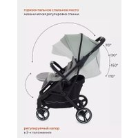 Коляска прогулочная «книга» Rant MOWbaby Smart 2023 MB101 (green)