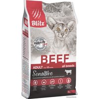 Сухой корм для кошек Blitz Sensitive Beef Adult All Breeds (с говядиной) 2 кг