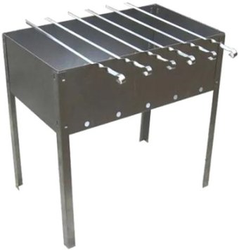 Складной мангал Союзгриль Дача (с шампурами)