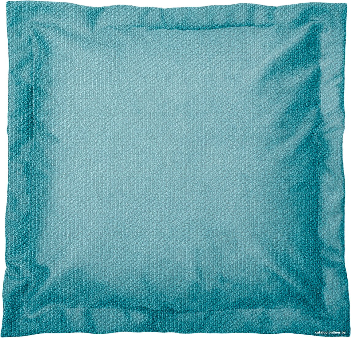 Декоративная подушка Сонум Лофти 45x45 (с кантом, лазурный)
