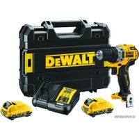 Дрель-шуруповерт DeWalt DCD701D2 (с 2-мя АКБ)