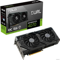 Видеокарта ASUS Dual GeForce RTX 4070 OC Edition 12GB GDDR6X DUAL-RTX4070-O12G