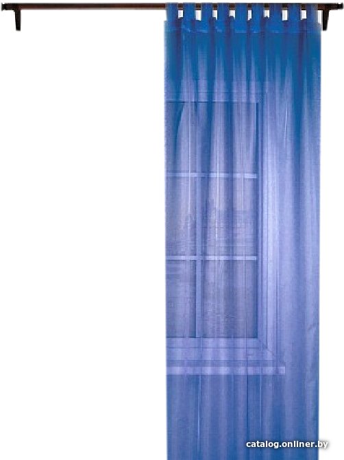 Тюль Nivasan Марго H1.Mg-12 1.5x2.6 м (синий)