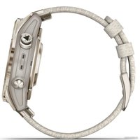 Умные часы Garmin Epix Pro Gen 2 Sapphire 42 мм (мягкое золото/крем, с нейлоновым и силиконовым ремешками)