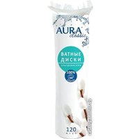 Ватные диски Aura Classic 120 шт