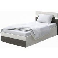 Кровать PROxSON Milton с ПМ 90x200 (дуб шамони светлый 124/дуб кантербери)