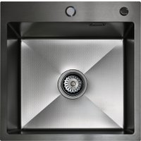 Кухонная мойка Blantek LS-5050HN Honeycomb Nano black