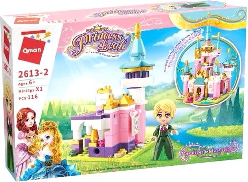 

Конструктор Qman Princess Leah 2613-2 Павильон верности
