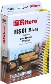 

Многоразовый мешок Filtero FLS 01(S-bag) (4) Эконом