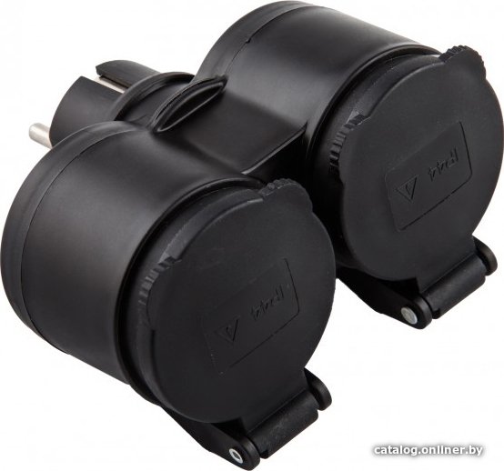 Разветвитель Electraline 55074 (черный)
