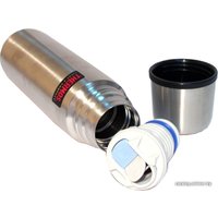 Термос THERMOS FBB-1000B-SBK 1л (крышка с клапаном, серебристый)