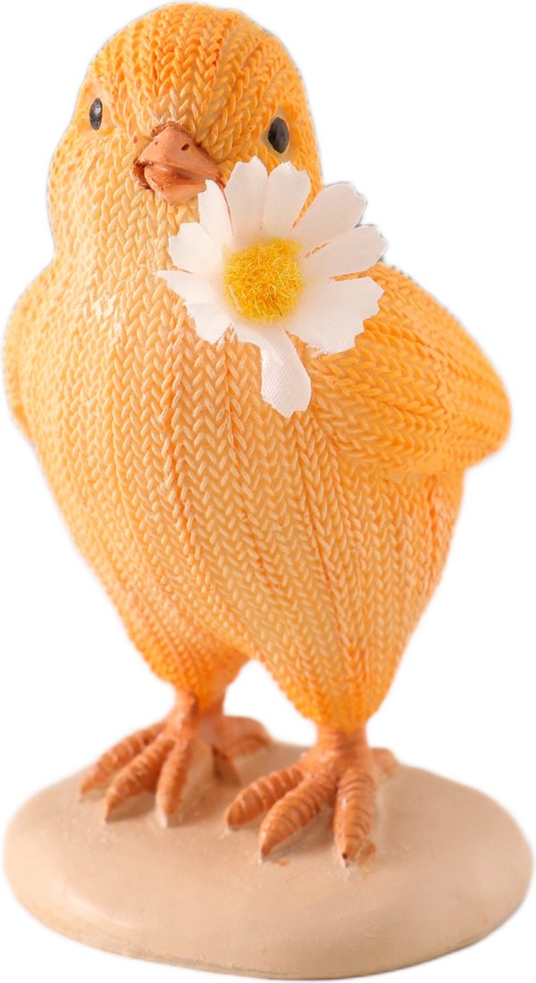 

Статуэтка Sima-Land Вязаный цыпленок с ромашкой в клюве 10583249