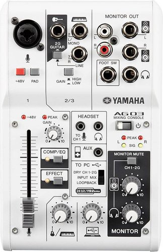Микшерный пульт Yamaha AG03