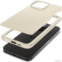 Чехол для телефона Spigen Thin Fit для iPhone 15 Pro ACS06694 (бежевый)