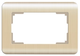 Рамка Werkel WL12-Frame-01-DBL (Шампань)