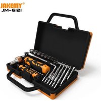 Набор отвертка с битами и головками Jakemy JM-6121 (31 предмет)