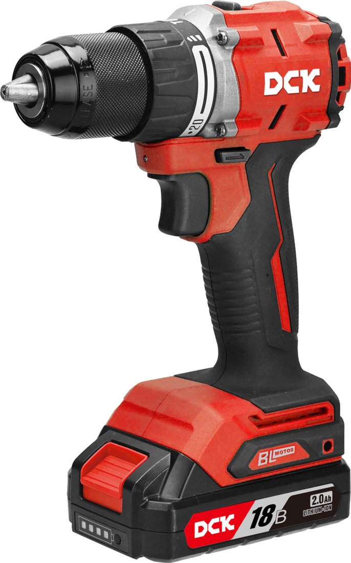 

Дрель-шуруповерт DCK KDJZ2060 Type AM (с 2-мя АКБ, кейс)