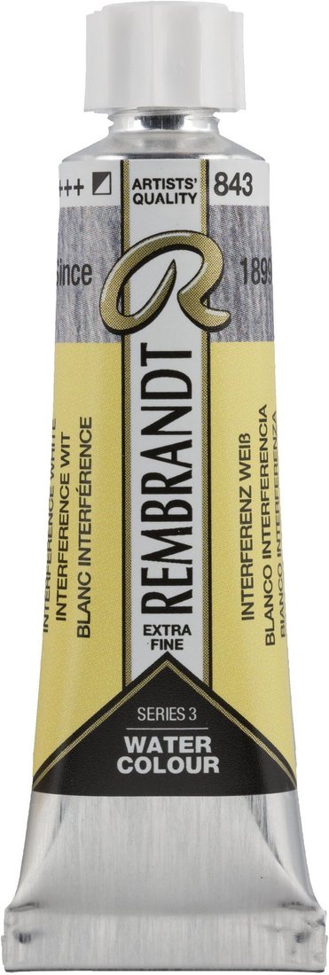

Акварельная краска Rembrandt 843 05018430 (интерферентный белый)