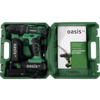 Дрель-шуруповерт Oasis AS-14V Eco (с 2-мя АКБ, кейс)