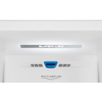Холодильник side by side Weissgauff WSBS 500 Inverter NoFrost White Rock Glass