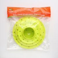 Игрушка для кошек Пижон Игровой комплекс 9064612 (зеленый)