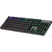 Клавиатура Cooler Master SK653 (TTC Low Profile Red, серый космос, нет кириллицы)