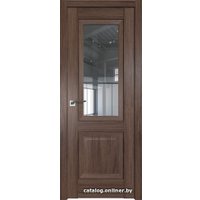 Межкомнатная дверь ProfilDoors 2.88XN L 60x200 (салинас темный, стекло прозрачное)