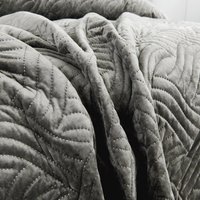 Набор текстиля для спальни Sofi De MarkO Деварта 240x260 Пок-Дв-240x260ст (стоун)