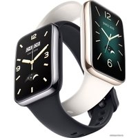 Фитнес-браслет Xiaomi Smart Band 7 Pro M2141B1 (золотистый/белый, международная версия)