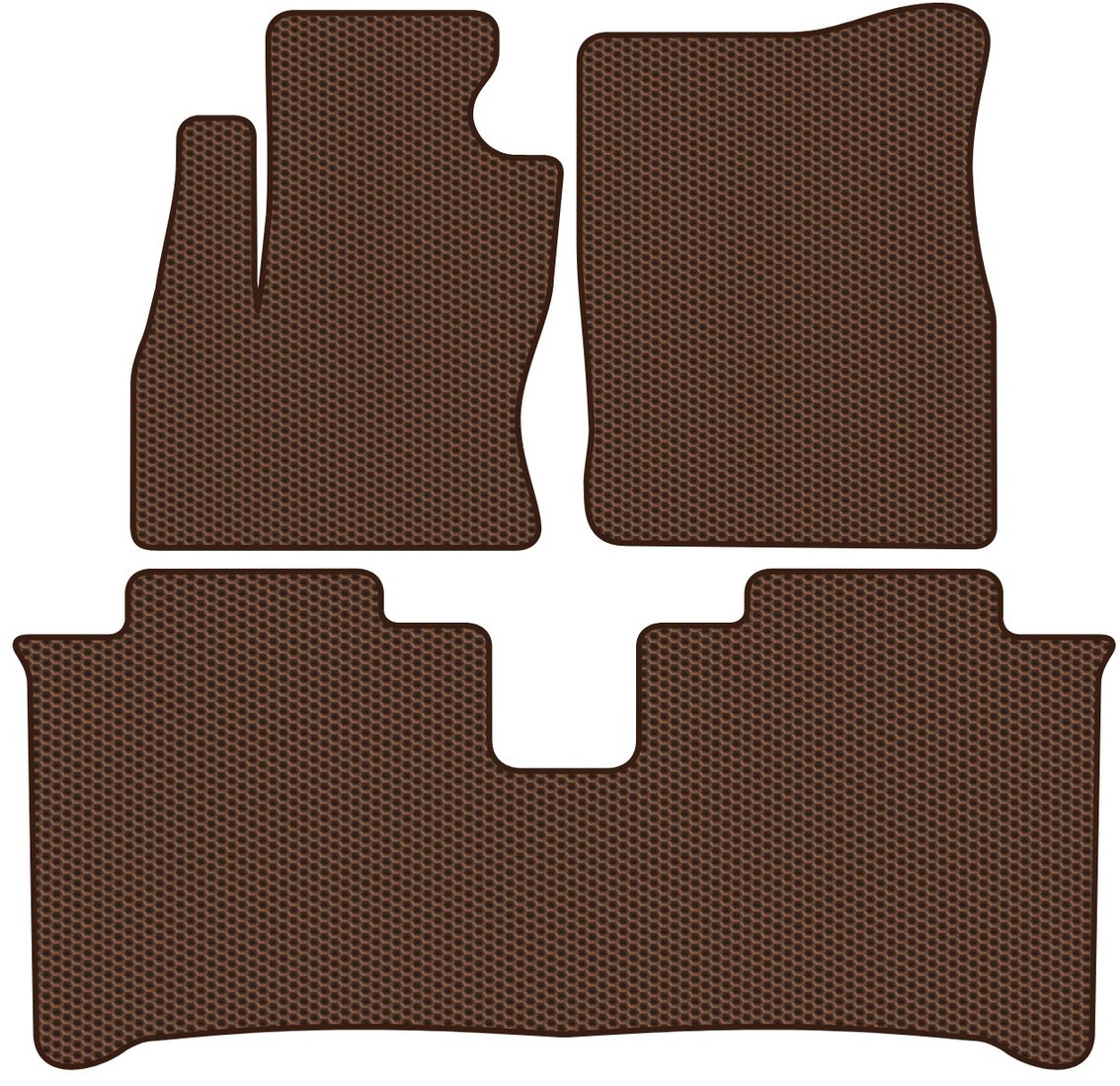 

Комплект ковриков для авто Alicosta Dongfeng E11K I (седан / E11K) 2019 - Н.В. (коричневый, сота)